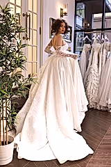 Valerie Straplez Dantel İşlemeli Prenses Model Gelinlik - Mediha Cambaz Bridal
