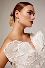 Wendy Yaprak Güpürlü Prenses Model Gelinlik - Mediha Cambaz Bridal