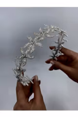 Yıldızlı Gelin Saç Aksesuarı - Mediha Cambaz Bridal